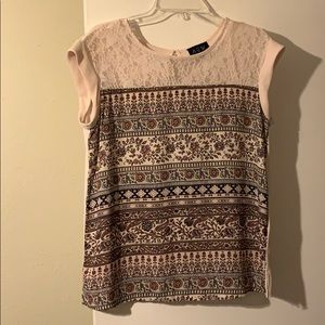 AUW patterned blouse